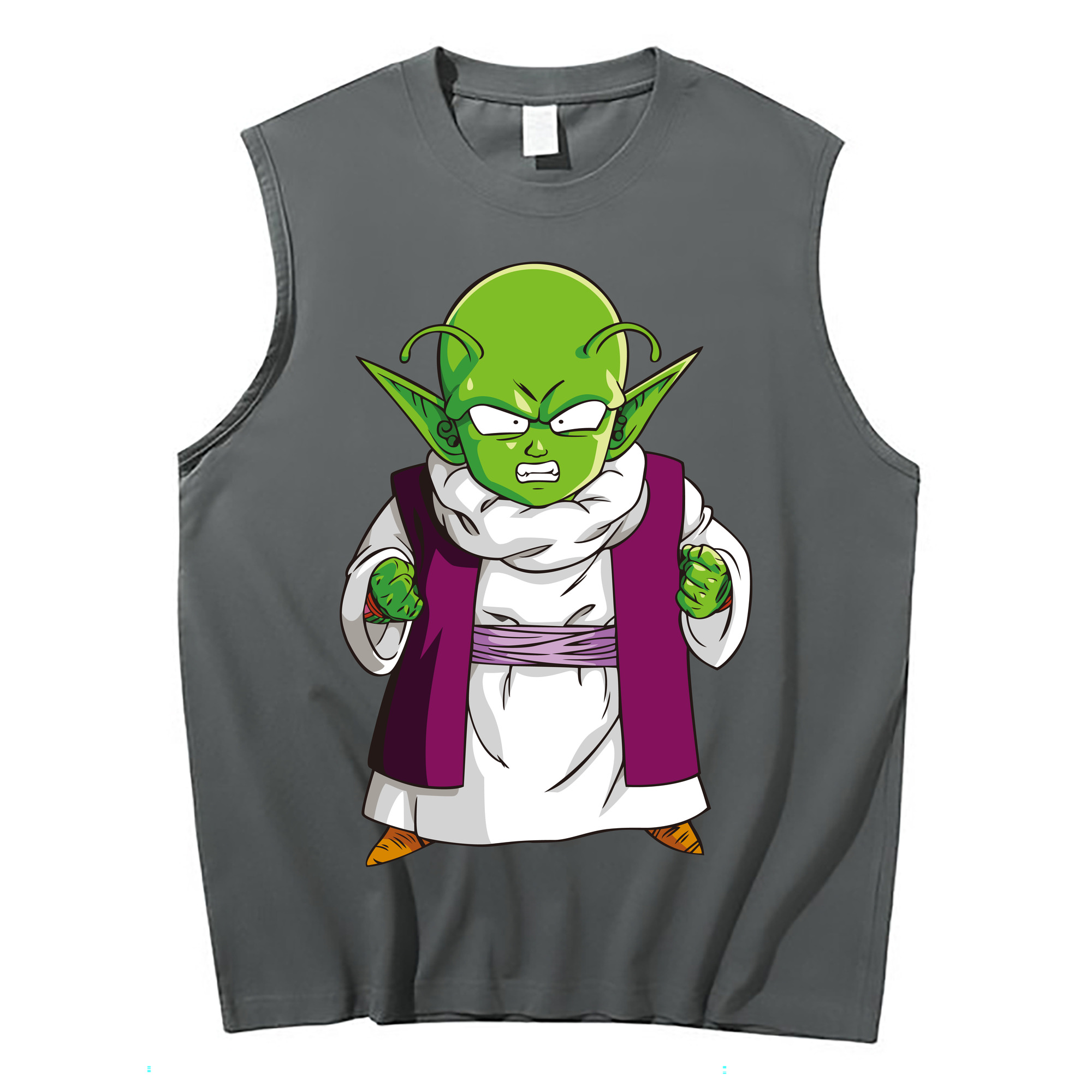 （画像用） ドラゴンボール ピッコロ DRAGON BALL Piccolo コットン100％タンクトップ（フロントプリント）